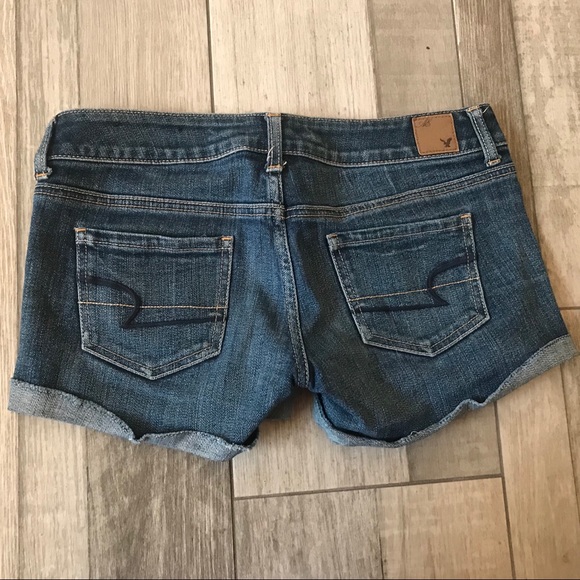 Jean American Eagle Cut Off Shorts - Picture 3 of 4